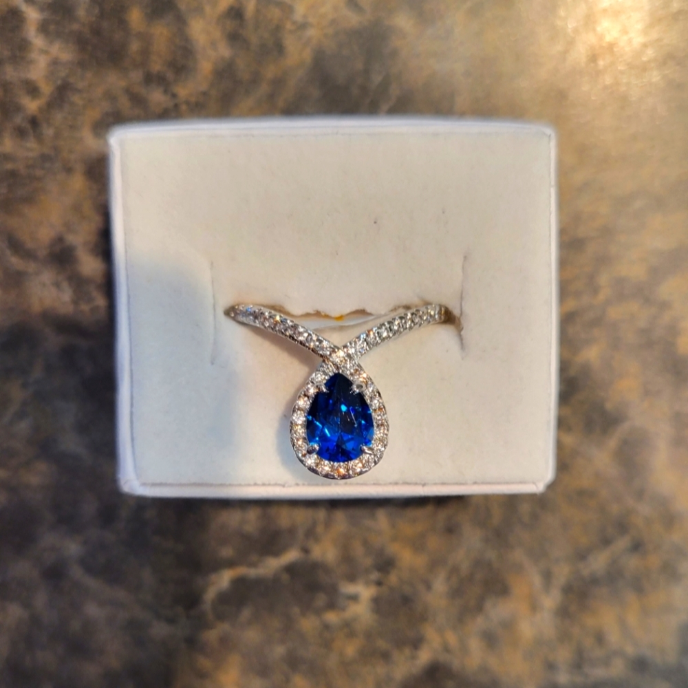 Bomb Party Sapphire Ring size 7